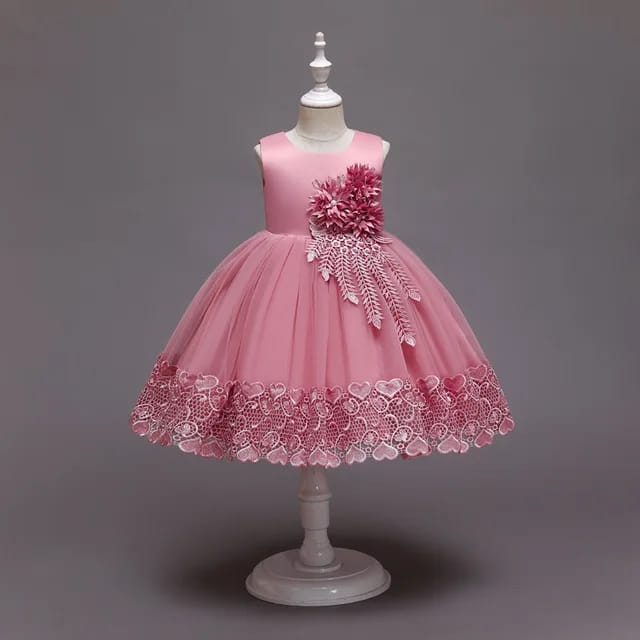 Robe princesse rose